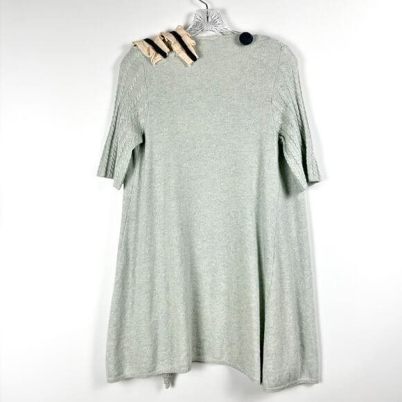 Moth Anthroplogie Falling Skies Wool Cashmere Cardigan Sweater Womens Size Small - Picture 7 of 11